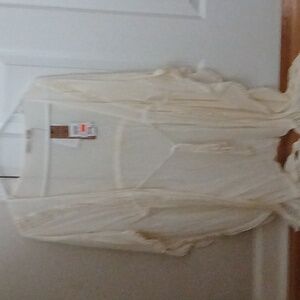 NWT Raya Sun Beach Cover Up White